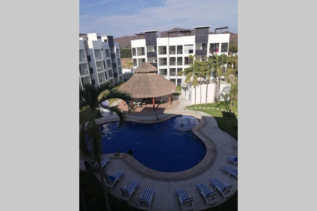 Апартаменты Departamento De Lujo En Manzanillo, Planta Baja Frente A La Alberca Экстерьер фото