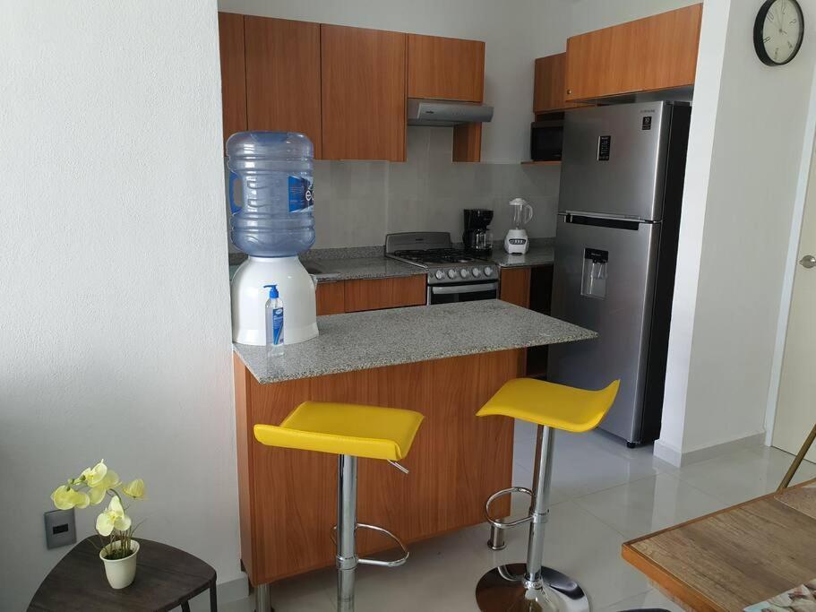 Апартаменты Departamento De Lujo En Manzanillo, Planta Baja Frente A La Alberca Экстерьер фото